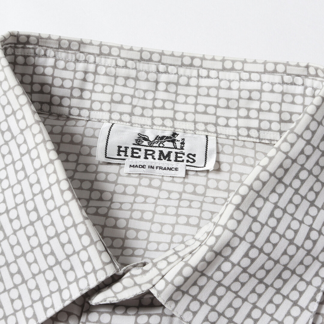 Hermes - HERMES エルメス シャツ サイズ:16(41) セリエボタン ジオ