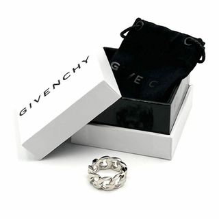 【17－18号】ジバンシー　GIVENCHY　メンズ　指輪　Gチェーン　リング(リング(指輪))