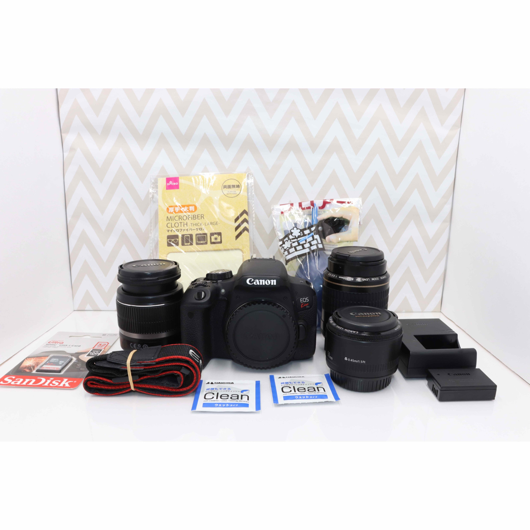 Canon - ⭐️レンズ3本⭐️キャノン Canon EOS KISS X9i⭐️の通販 by