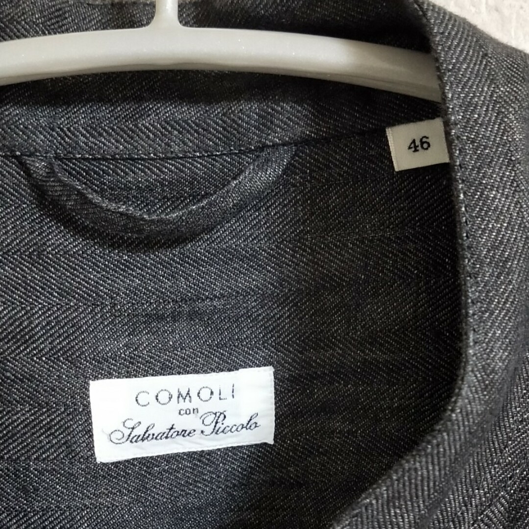 COMOLI(コモリ)のコモリ　ノーカラーシャツ メンズのトップス(シャツ)の商品写真