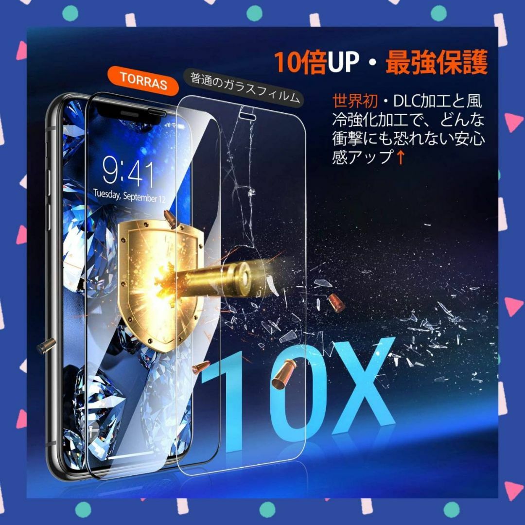 iPhone 11 XR 保護フィルム マットタイプスマホ/家電/カメラ