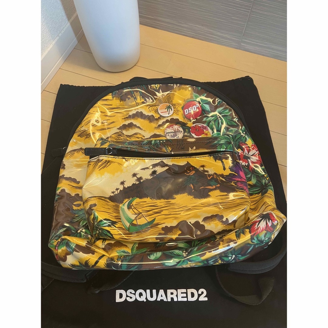 DSQUARED2(ディースクエアード)の『美品』【DSQUARED2】ハワイアンロッカー リュック メンズのバッグ(バッグパック/リュック)の商品写真