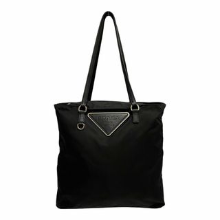 PRADA - 極 美品 希少品 PRADA プラダ 三角ロゴ 金具 ナイロン レザー