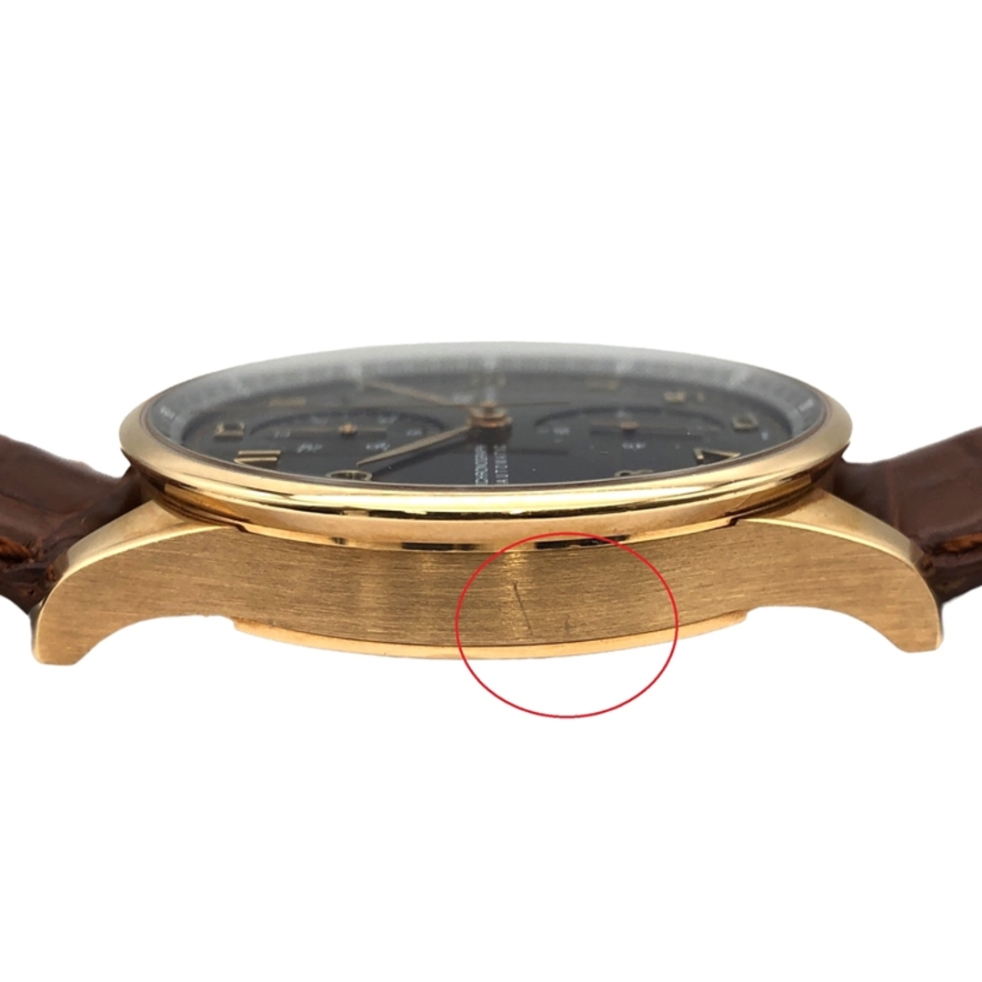インターナショナルウォッチカンパニー IWC ポルトギーゼ クロノグラフ IW371415 PG 自動巻き メンズ 腕時計