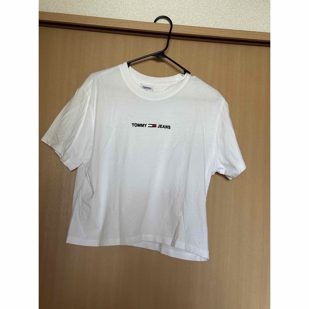 TOMMY HILFIGER(トミーヒルフィガー)のトミー　レディース　Tシャツ レディースのトップス(Tシャツ(半袖/袖なし))の商品写真