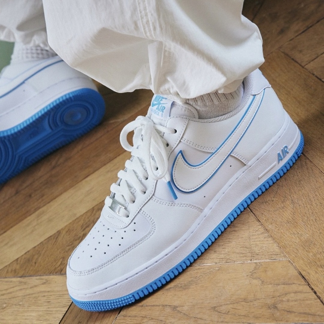 NIKE(ナイキ)のNIKE ナイキ AIR FORCE 1 エアフォース1 ブルー ホワイト 28 メンズの靴/シューズ(スニーカー)の商品写真