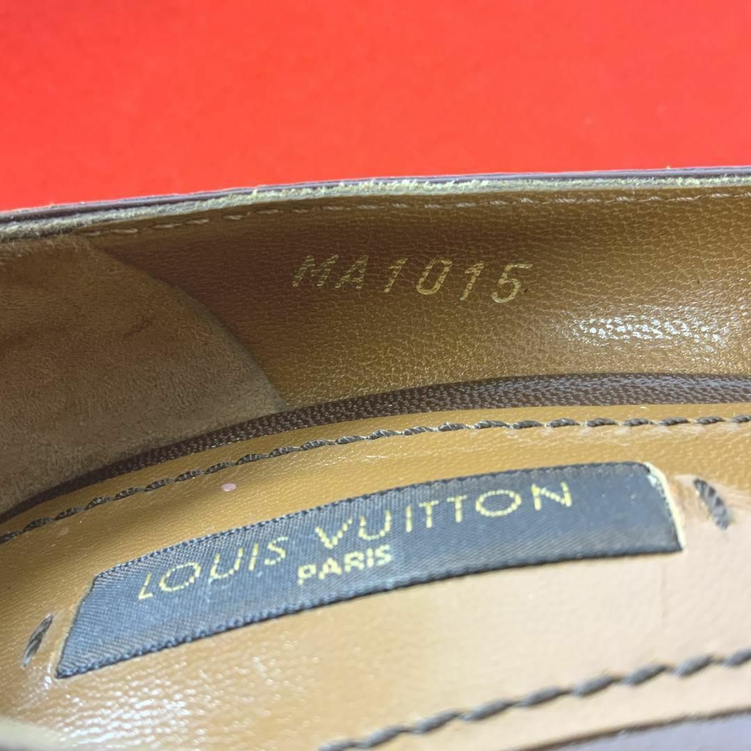 LOUIS VUITTON(ルイヴィトン)のルイ・ヴィトン レザー パンプス ハイヒール ３４Ｍ（約22ｃｍ） レディースの靴/シューズ(ハイヒール/パンプス)の商品写真