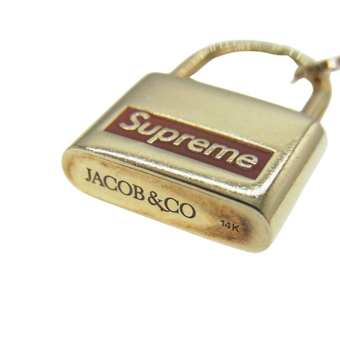 Supreme Jacob & Co. 14K Gold Lock Pendant Gold - FW20 - US