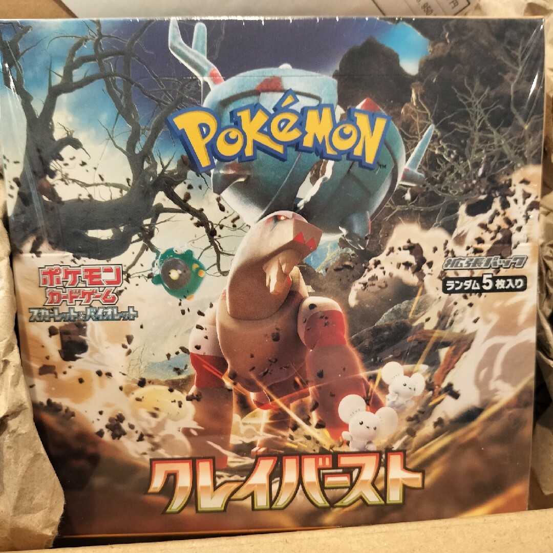 ポケモンカードゲーム　クレイバーストBOX