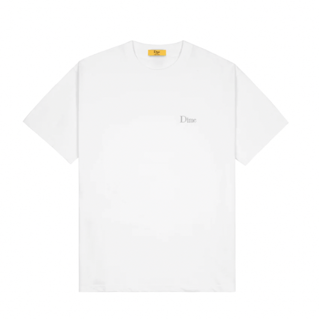 希少品】Dime point logo white tee www.krzysztofbialy.com