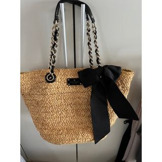 ケイトスペードニューヨーク(kate spade new york)のケイトスペード　カゴバッグ(かごバッグ/ストローバッグ)