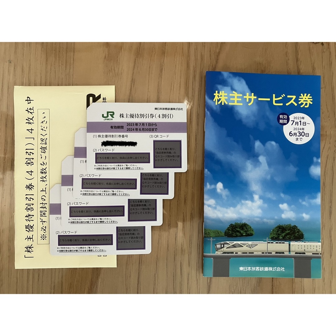 その他JR東日本 株主優待 割引券 7枚 株主サービス券 匿名配送