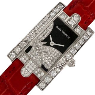 ハリーウィンストン(HARRY WINSTON)の　ハリーウィンストン HARRY WINSTON アヴェニューナイト AVEQHM21WW236 ホワイトゴールド×ダイヤモンド レディース 腕時計(腕時計)