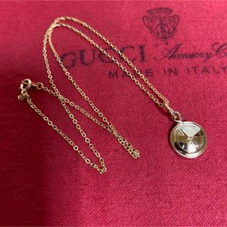 グッチ(Gucci)の未使用　GUCCI オールド　グッチ　アイコン　ネックレス　ゴールド系　綺麗(ネックレス)