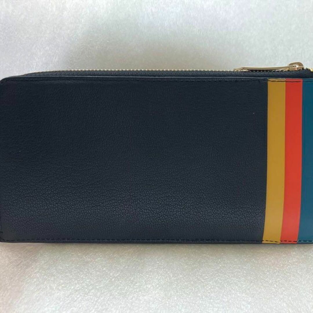 ポールスミス Paul Smith ネイビー L字 財布 牛革 高級感【新品】