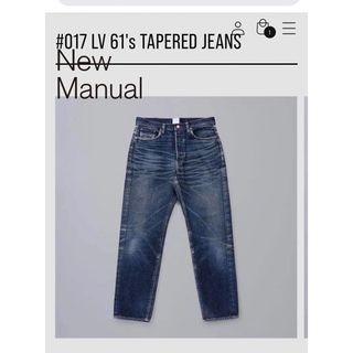 Levi's - new manual #017 LV 61's JEANS 鬼ヒゲ 鬼ハチノスの通販｜ラクマ