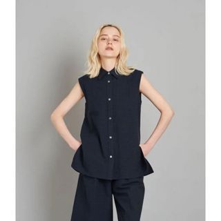 スティーブンアラン(steven alan)のギンガム　ノースリーブ(シャツ/ブラウス(半袖/袖なし))