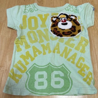 ジャム(JAM)の【JAM】クマワッペンTシャツ　100(Tシャツ/カットソー)