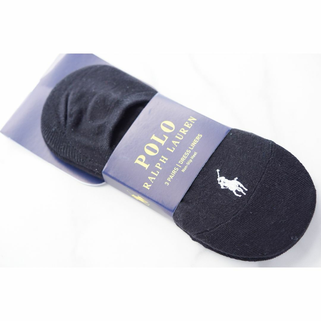 POLO RALPH LAUREN(ポロラルフローレン)のお値下げ中です！様ご検討用ポロラルフローレン【3足セット】レディースフットカバー レディースのレッグウェア(ソックス)の商品写真