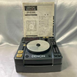 DENON - 美品 DJプレーヤー デノン DN S1000 ブラック CDJ 取扱説明書