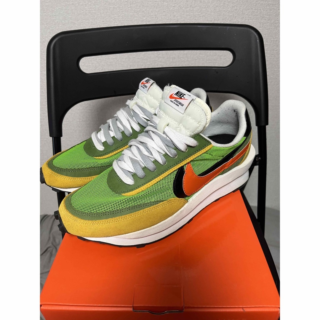 NIKE × sacai LDワッフル グリーン 28.5cm 新品未使用