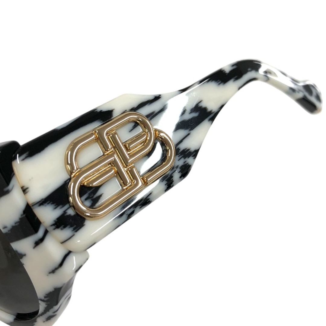 バレンシアガ BALENCIAGA サングラス BB0070S ホワイト×ブラック
