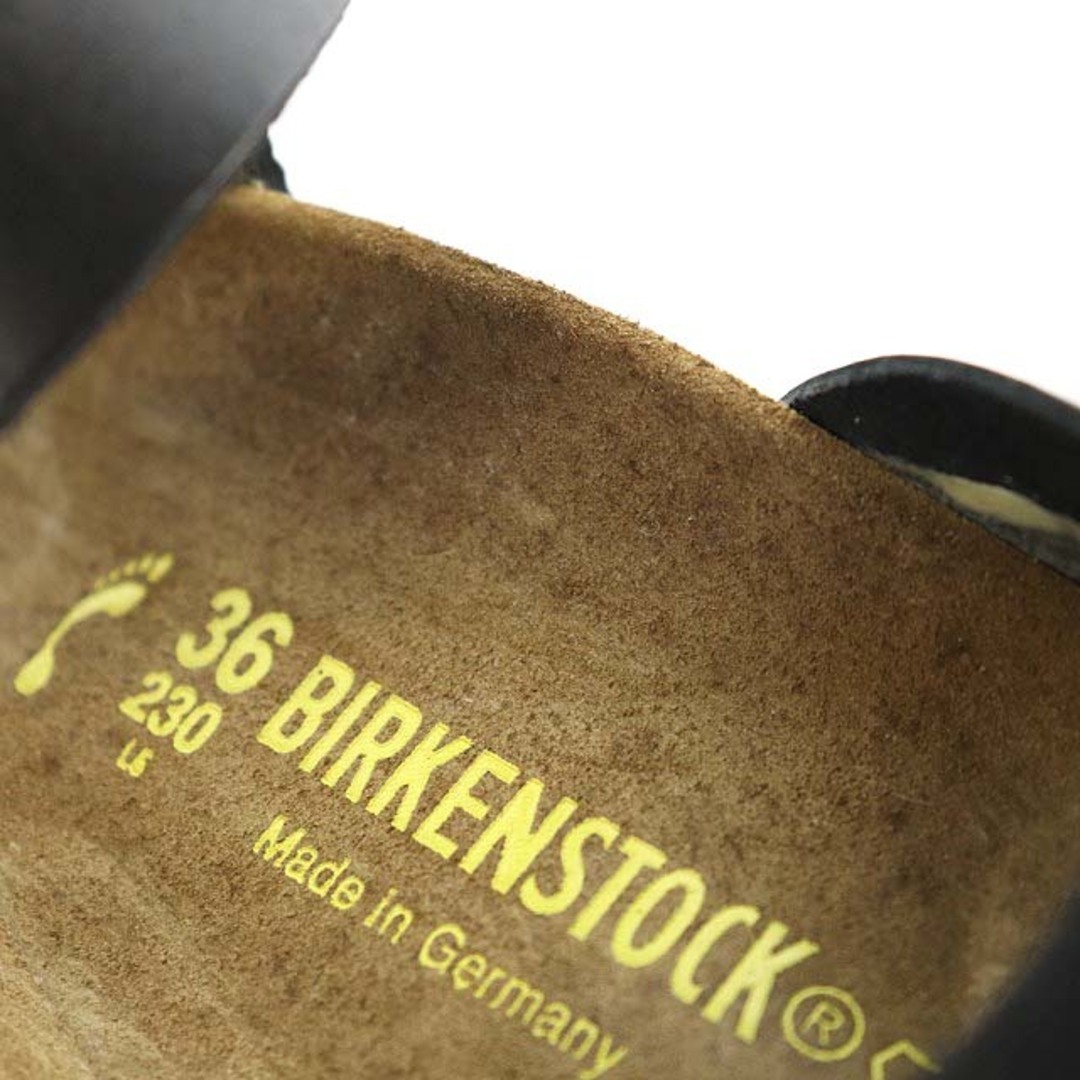 ビルケンシュトック メッシーナ サンダル ストラップ レザー 23.0cm 黒 5