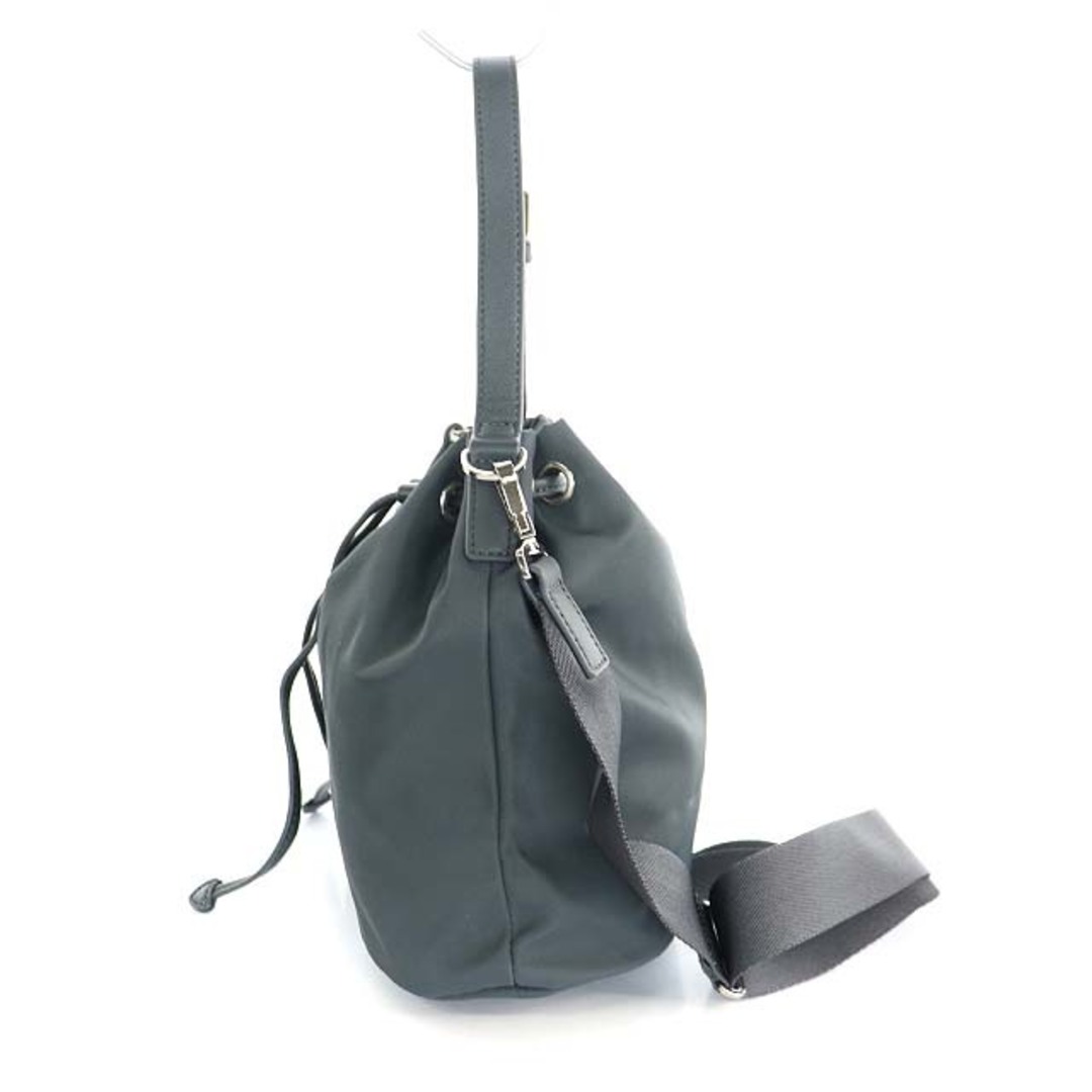 agnes b.(アニエスベー)のアニエスベー 巾着バッグ ハンドバッグ ショルダーバッグ 2way グレー レディースのバッグ(ショルダーバッグ)の商品写真