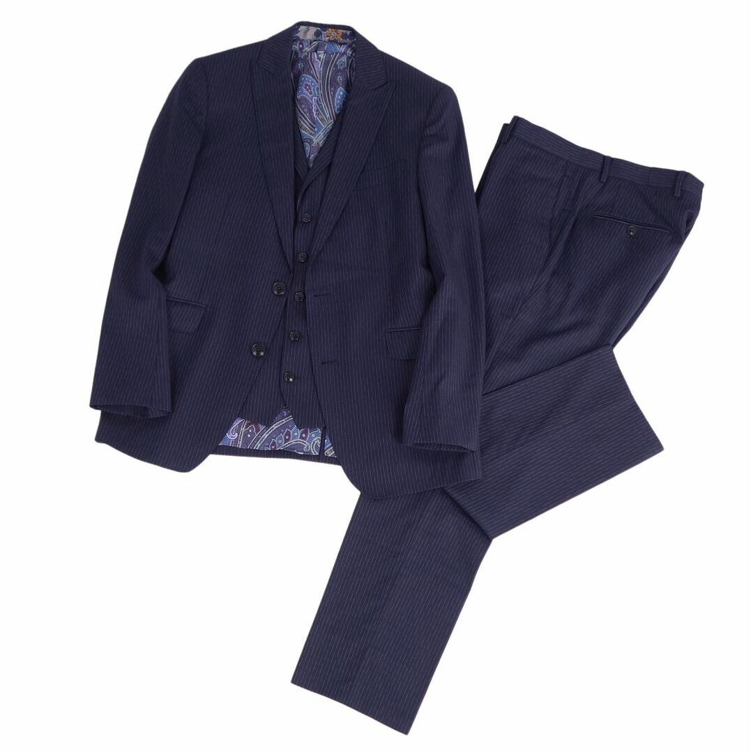 ETRO - エトロ ETRO セットアップ スーツ 3ピース ジャケット ベスト