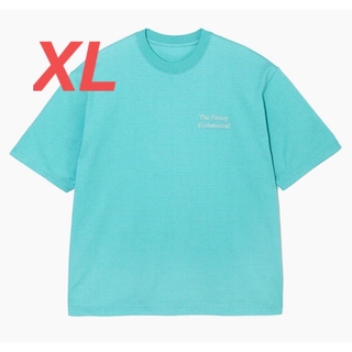 ワンエルディーケーセレクト(1LDK SELECT)のEnnoy Border T-Shirt MINT BLUE × WHITE(Tシャツ/カットソー(半袖/袖なし))