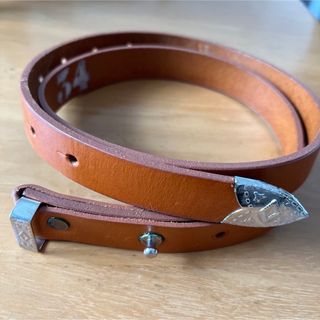 SUNSEA - SUNSEA サンシー 19ss COWBOY BELT CAMELの通販 by てけ