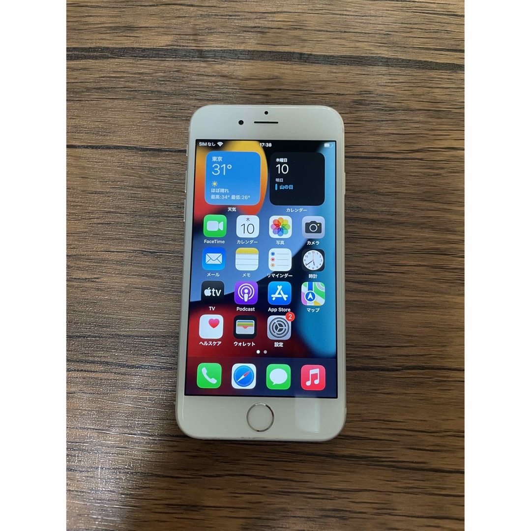 【美品】iPhone6s 32gb SIMフリー　シルバー