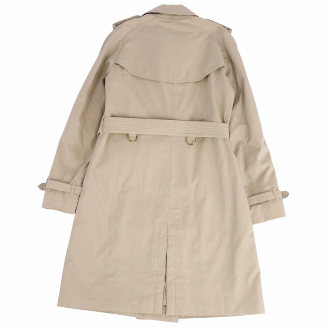 極美品 バーバリー ロンドン BURBERRY LONDON コート トレンチコート THE WESTMINSTER ウエストミンスター コットン アウター レディース UK10 USA8 ITA42(L相当) ベージュ