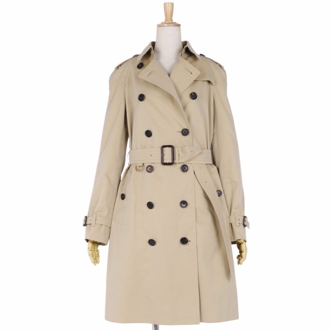 極美品 バーバリー ロンドン BURBERRY LONDON コート トレンチコート THE WESTMINSTER ウエストミンスター コットン  アウター レディース UK10 USA8 ITA42(L相当) ベージュ