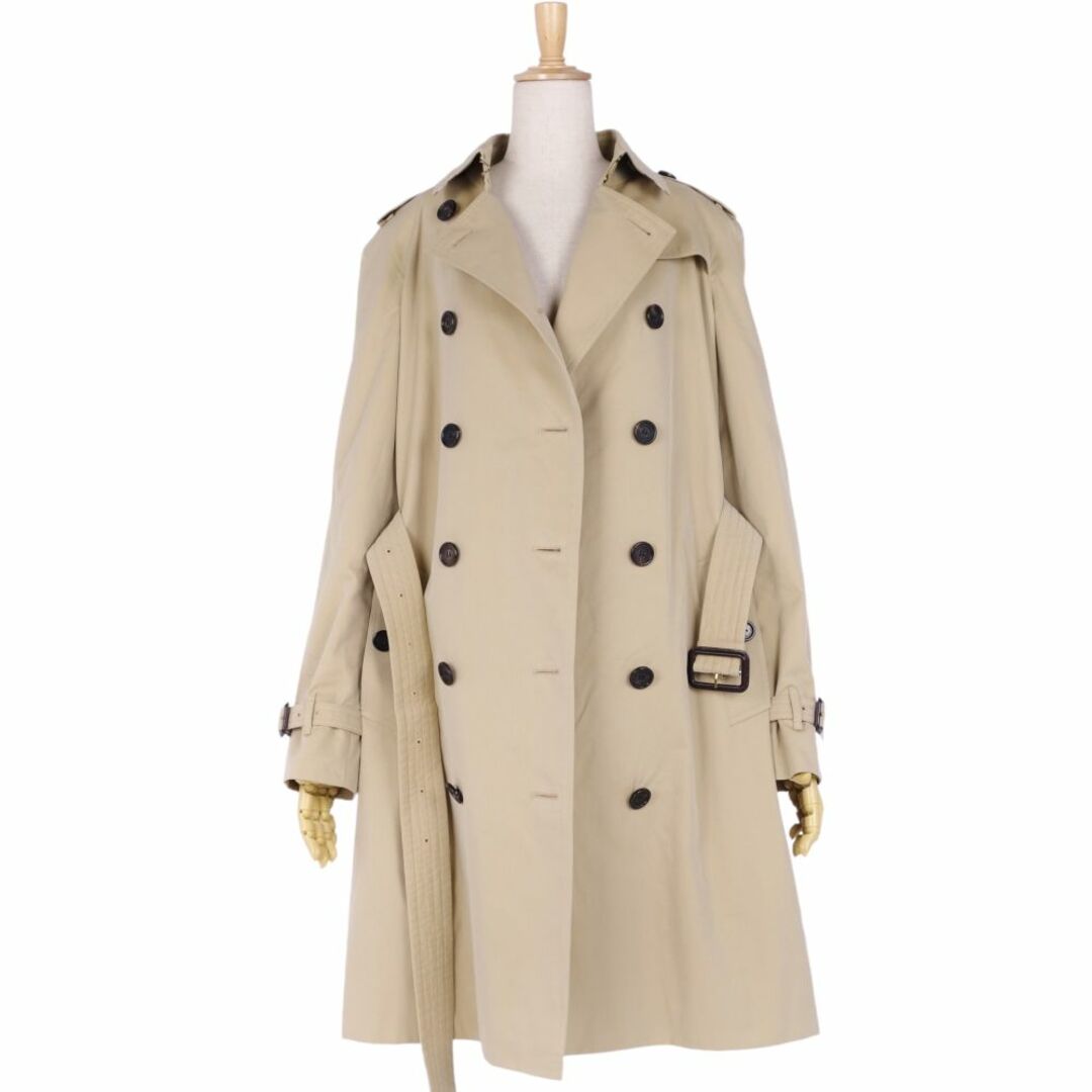 極美品 バーバリー ロンドン BURBERRY LONDON コート トレンチコート THE WESTMINSTER ウエストミンスター コットン アウター レディース UK10 USA8 ITA42(L相当) ベージュ