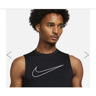 ナイキ(NIKE)のナイキ プロ Dri-FITフィット スリーブレス ブラック  2XL(Tシャツ/カットソー(半袖/袖なし))