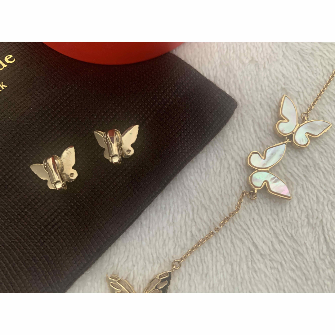 kate spade new york(ケイトスペードニューヨーク)の美品✨kate spade New York ネックレス&イヤリング レディースのアクセサリー(ネックレス)の商品写真