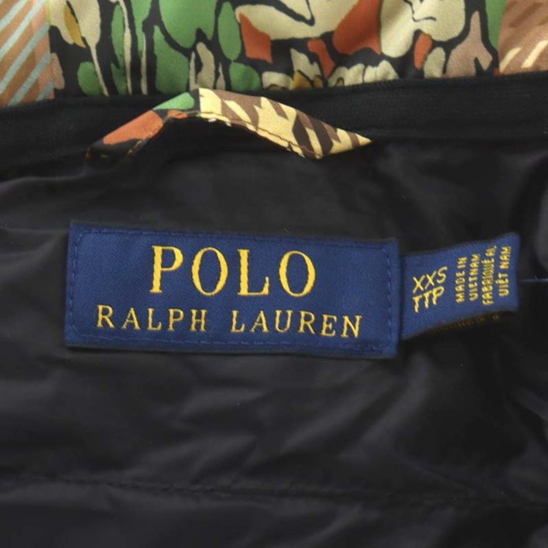 POLO RALPH LAUREN(ポロラルフローレン)のポロ ラルフローレン ダウンジャケット XXS マルチカラー ベージュ 赤 茶 レディースのジャケット/アウター(ダウンジャケット)の商品写真