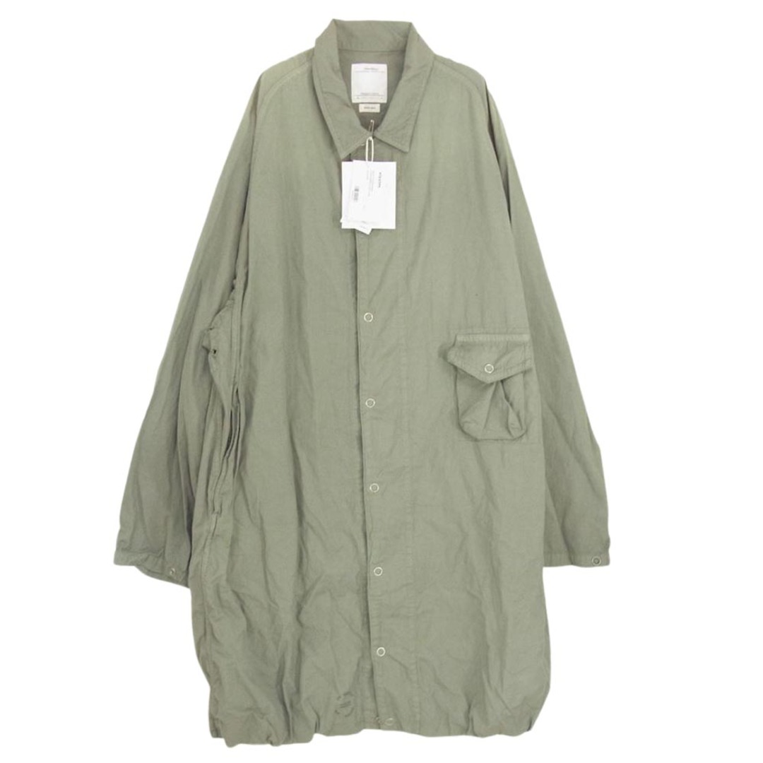 VISVIM ビズビム 21AW  0121205013028 FOUR WINDS COAT (C/SI) フォー ウインズ コート カーキ系 4