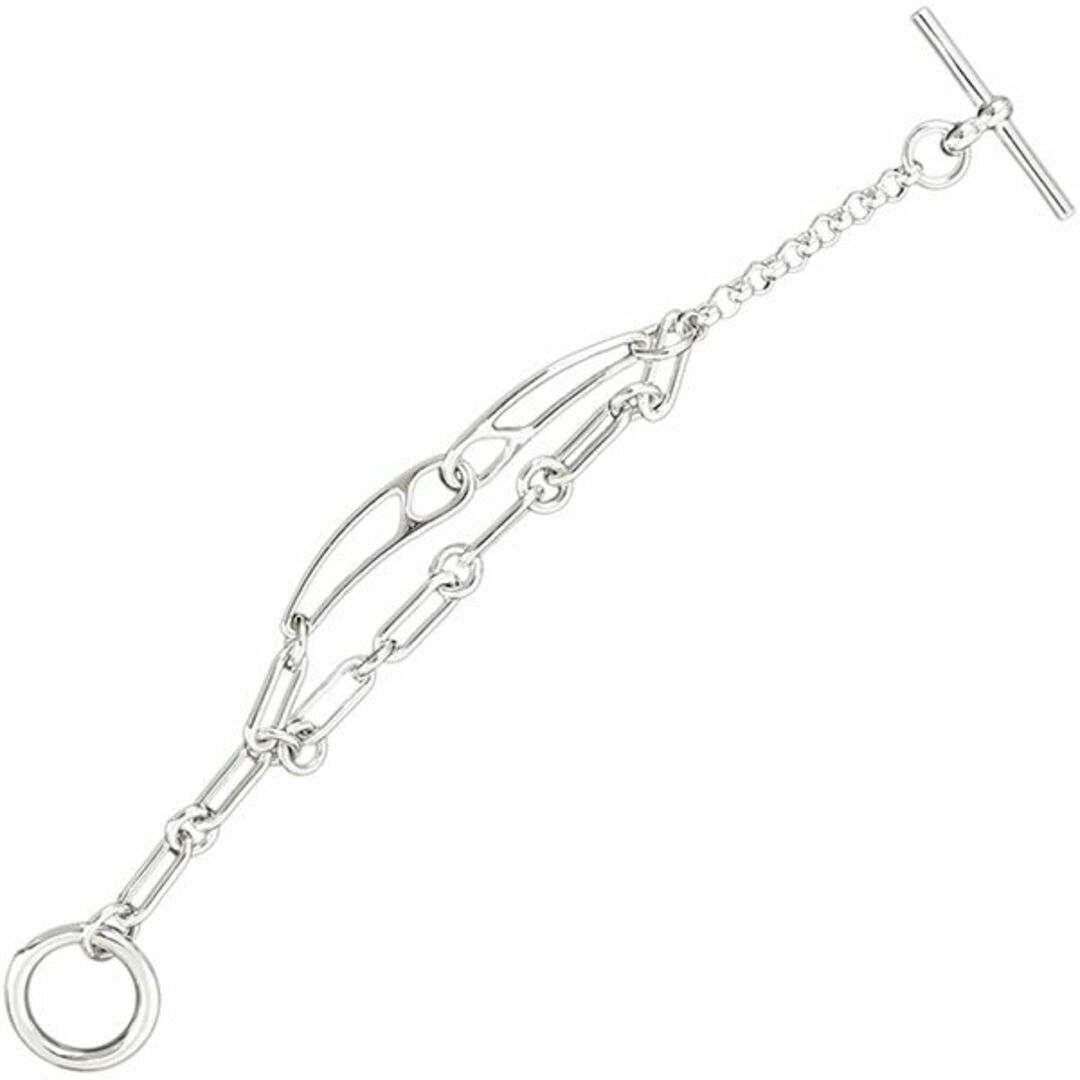 HERMES - エルメス ブレスレット シルバー シェーヌダンクル HERMES - エルメス ブレスレット シルバー シェーヌダンクル