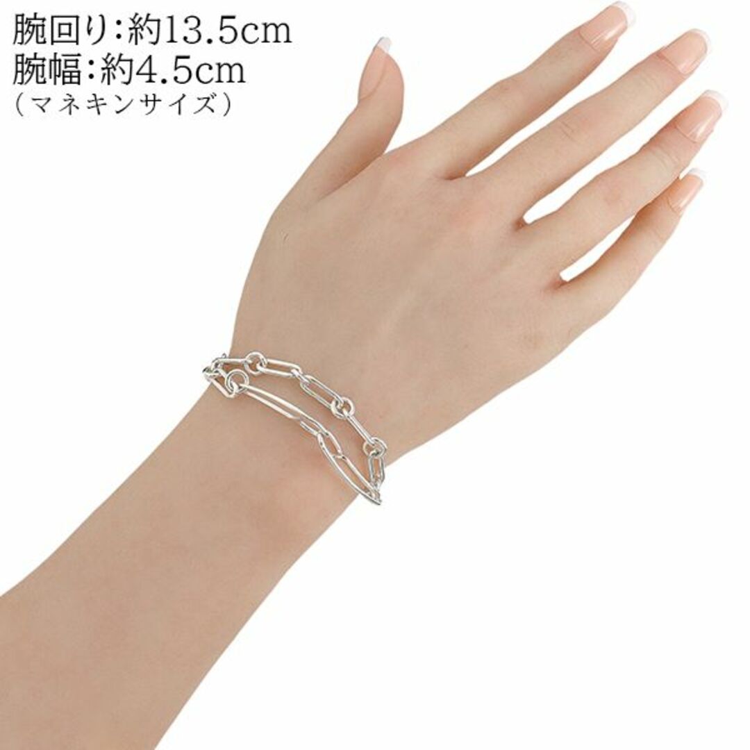 HERMES - エルメス ブレスレット シルバー シェーヌダンクル HERMES - エルメス ブレスレット シルバー シェーヌダンクル