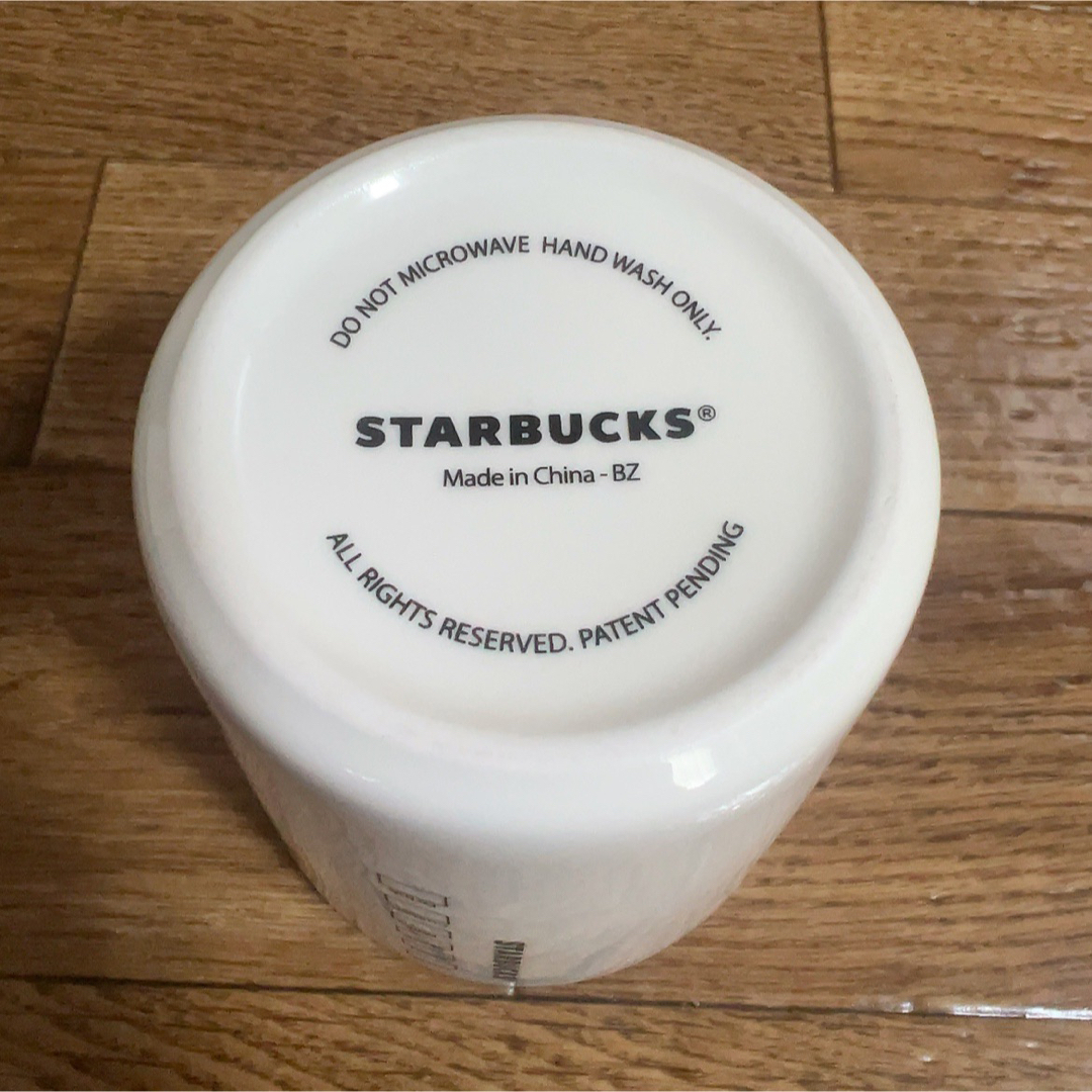 Starbucks Coffee(スターバックスコーヒー)の美品☆STARBUCKS COFFEE☆かわいい陶器キャニスター インテリア/住まい/日用品のキッチン/食器(容器)の商品写真