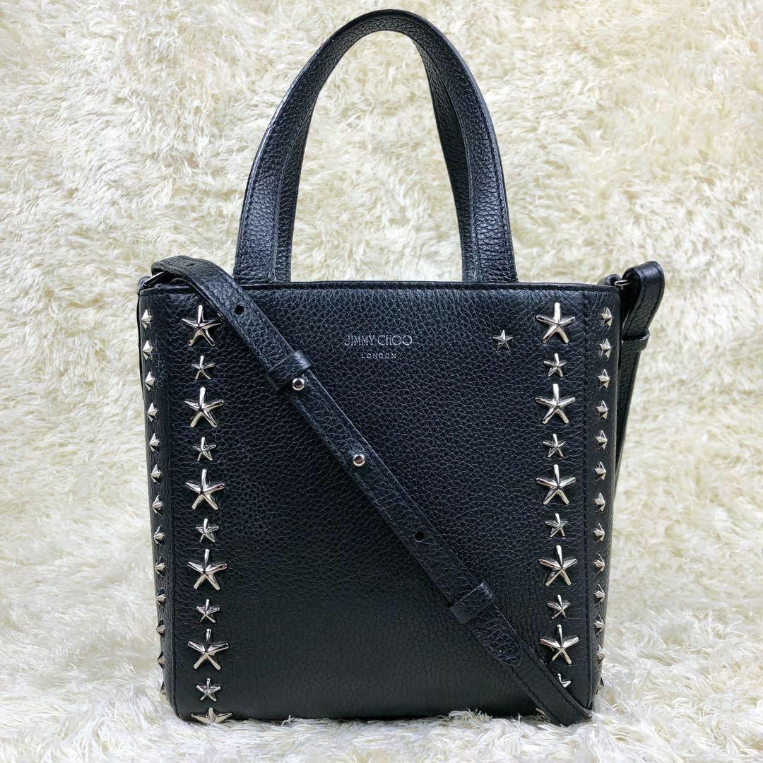 極美品✨】ジミーチュウ ペガシ ショルダーバッグ 2way スター