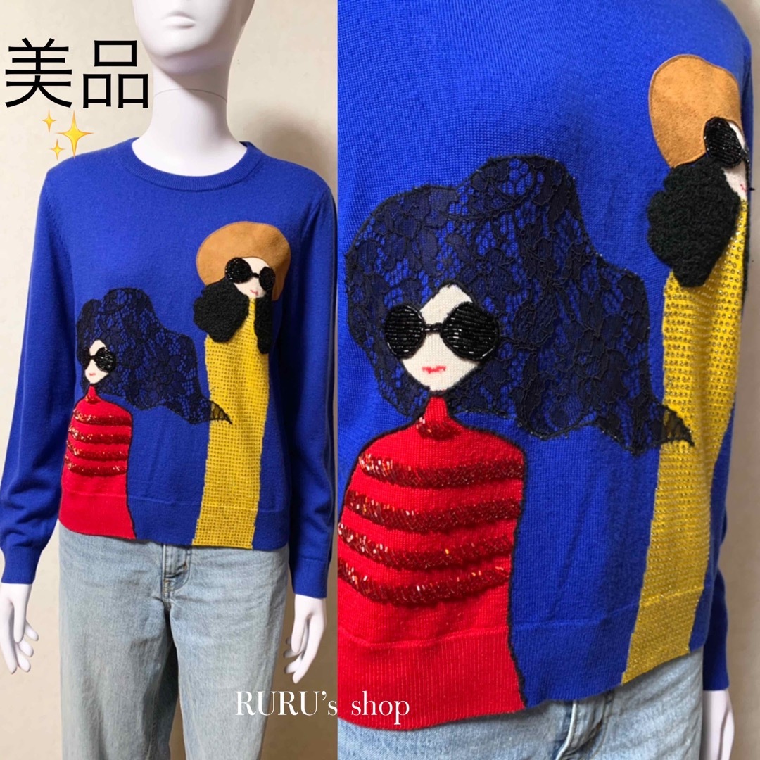 Alice+Olivia - 美品 alice+olivia ステイシー クリスタル×ビーズ刺繍