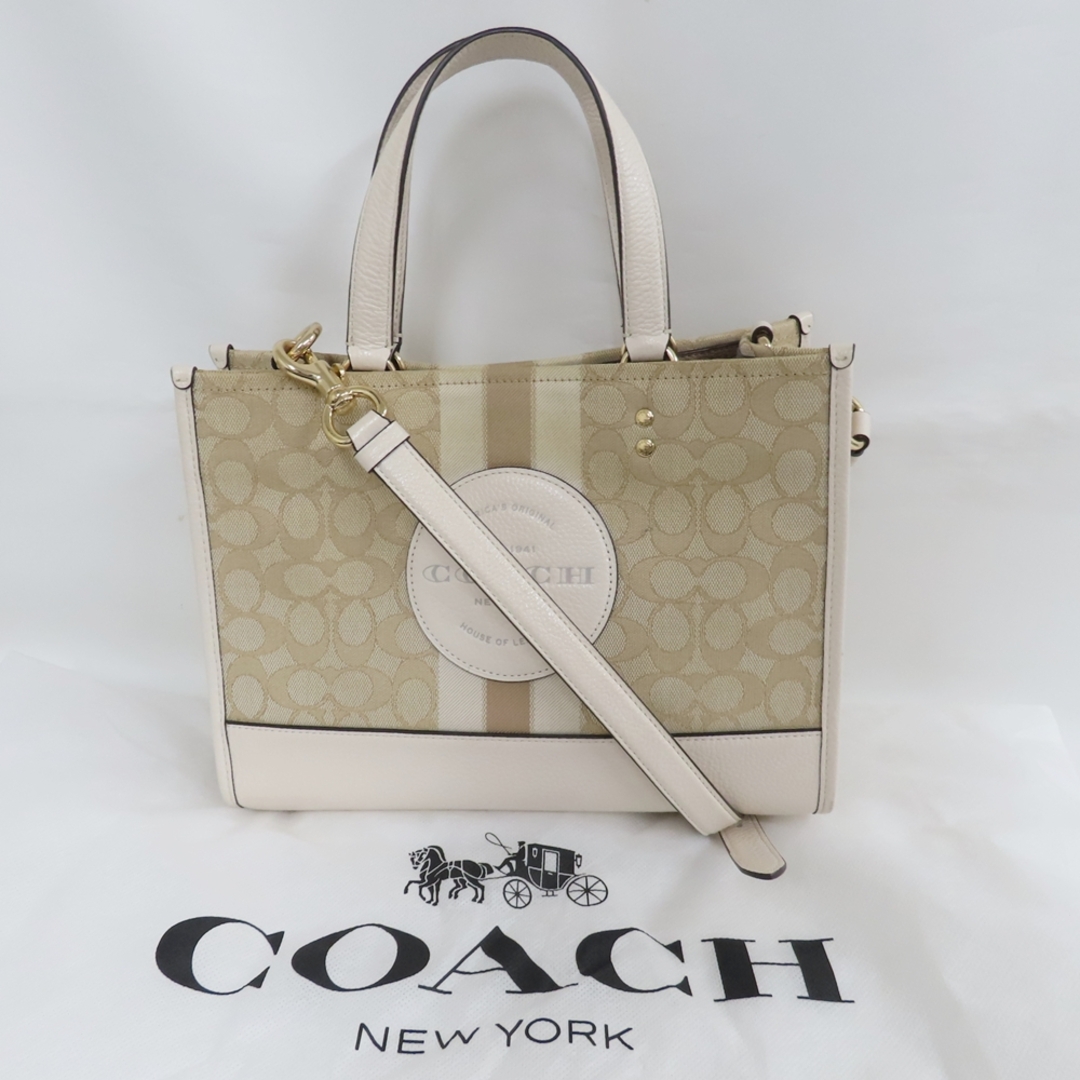 coach コーチ　ショルダー ハンドバッグ 2way シグネチャー　レザー