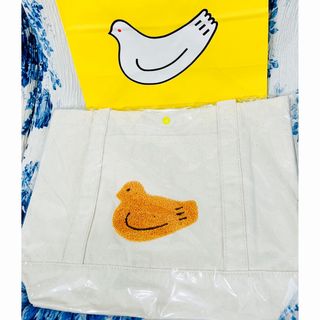 新品✨鎌倉豊島屋　鳩サブレー 鳩の日 鳩もこバッグ(トートバッグ)