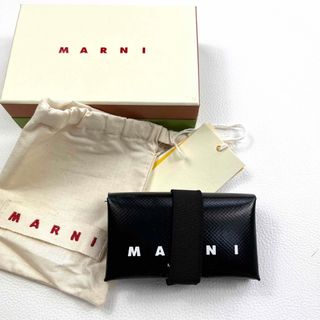 【マルニ】MARNI ORIGAMI カードホルダー コインケース ミニ財布