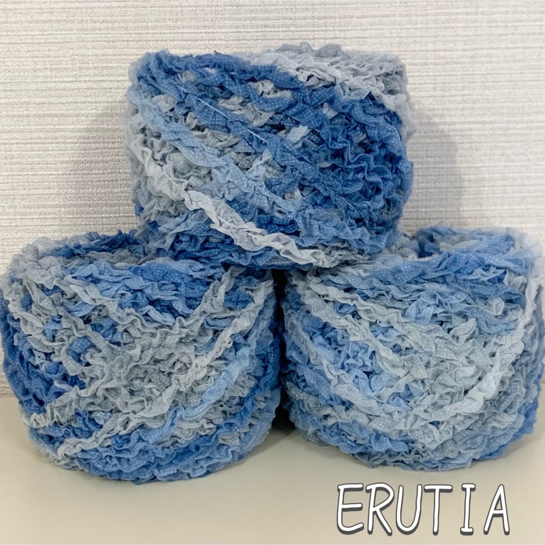 手染め糸♡素材糸♡169♡約15g♡ERUTIAハンドメイド - 生地/糸