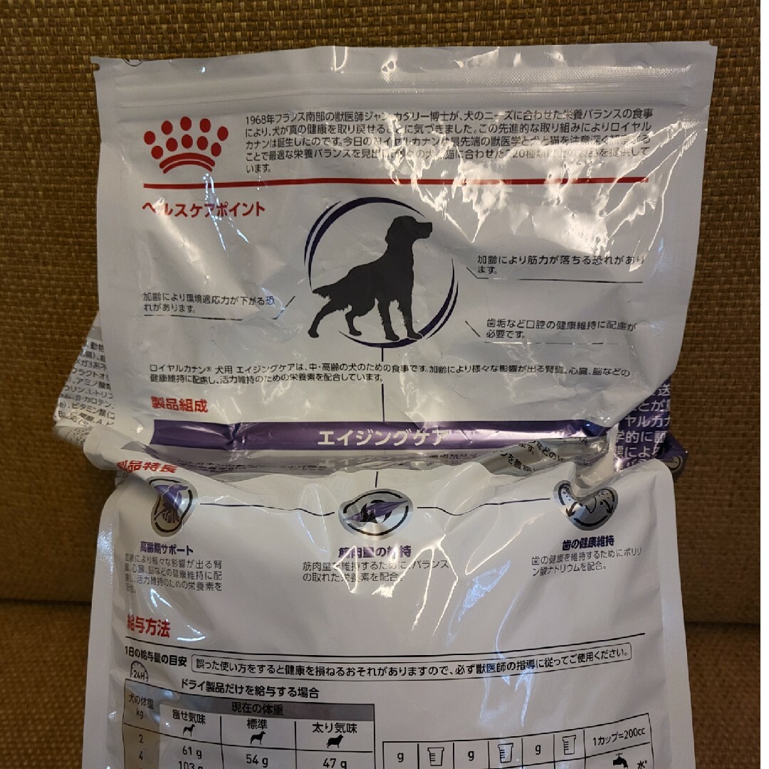 ROYAL CANIN(ロイヤルカナン)のコリン様　エイジングケア犬　3キロ その他のペット用品(犬)の商品写真