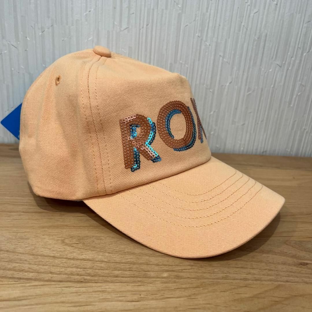 [ロキシー] キャップ AGGIE ガールズ　オレンジ レディースの帽子(キャップ)の商品写真
